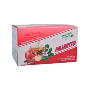 Mate Cocido ensobrado sabor Manzana y Canela x 20 saquitos