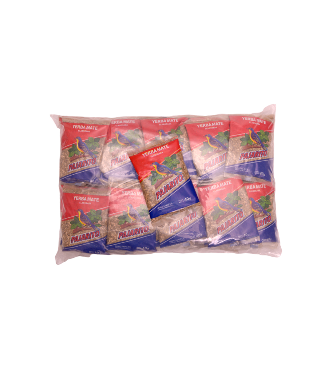 Yerba Mate Pajarito Tradicional 40g (1 Fardo X 50 Unidades)