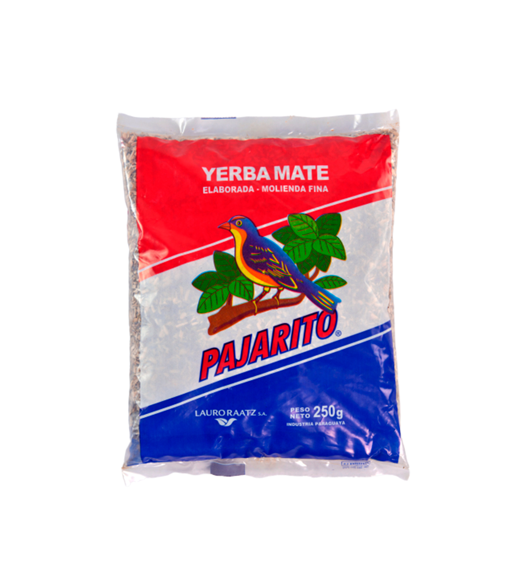Yerba Mate Pajarito Tradicional Molienda Fina X 250g